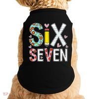67 Six Seven 6 7 Meme For Teachers Doggie Tank thumb 0