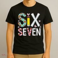 67 Six Seven 6 7 Meme For Teachers T-Shirt thumb 3