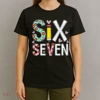 67 Six Seven 6 7 Meme For Teachers T-Shirt thumb 4