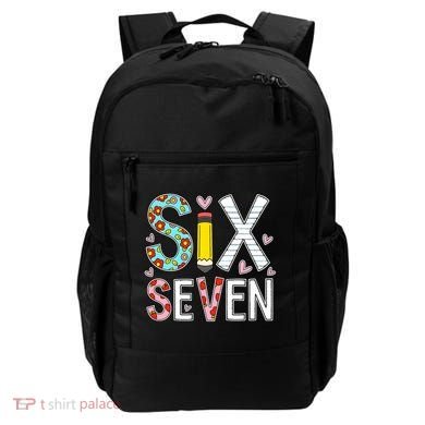 67 Six Seven 6 7 Meme For Teachers Backpack
