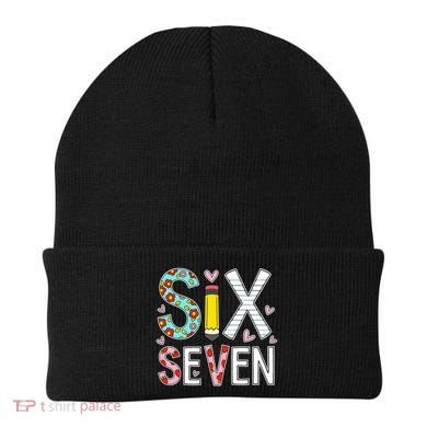 67 Six Seven 6 7 Meme For Teachers Beanie