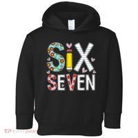 67 Six Seven 6 7 Meme For Teachers Toddler Hoodie thumb 0