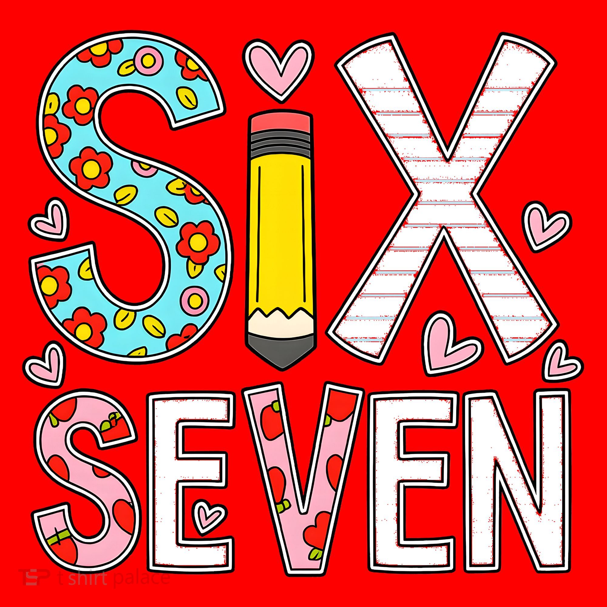 67 Six Seven 6 7 Meme For Teachers Santa Hat
