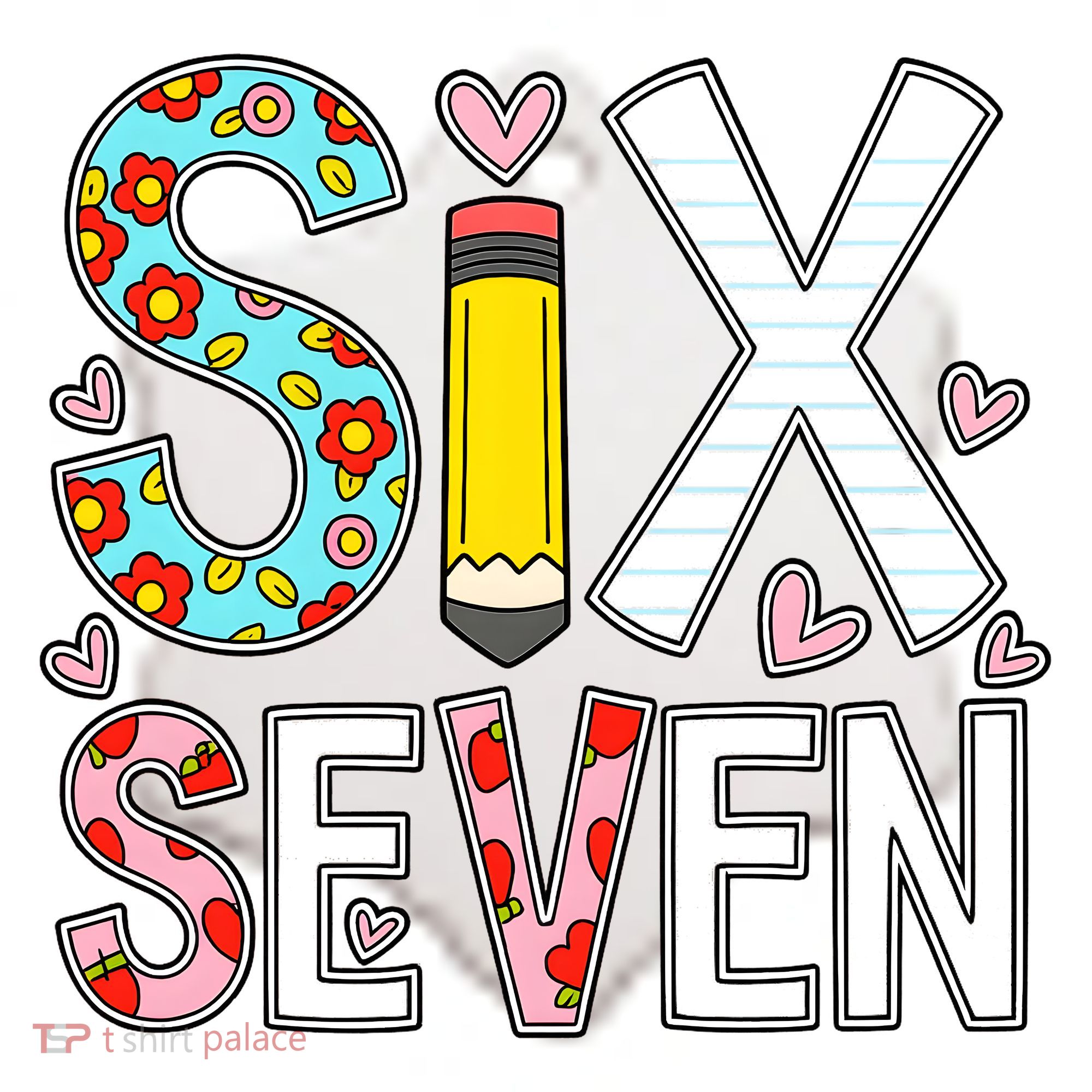 67 Six Seven 6 7 Meme For Teachers Ceramic Ornament