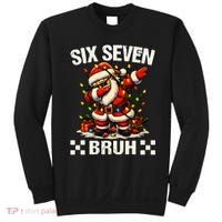 67 Six Seven Bruh Funny Christmas 6-7 Meme Sweatshirt thumb 0