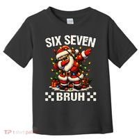 67 Six Seven Bruh Funny Christmas 6-7 Meme Toddler T-Shirt thumb 0