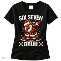 67 Six Seven Bruh Funny Christmas 6-7 Meme Women's T-Shirt thumb 0