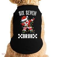 67 Six Seven Burh Funny Christmas 6-7 Meme Doggie Tank thumb 0