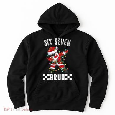 67 Six Seven Burh Funny Christmas 6-7 Meme Hoodie