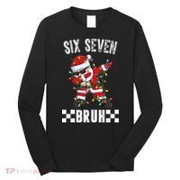67 Six Seven Burh Funny Christmas 6-7 Meme Long Sleeve Shirt thumb 0
