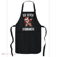67 Six Seven Burh Funny Christmas 6-7 Meme Apron thumb 0