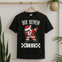67 Six Seven Burh Funny Christmas 6-7 Meme T-Shirt thumb 2