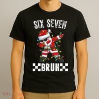67 Six Seven Burh Funny Christmas 6-7 Meme T-Shirt thumb 3