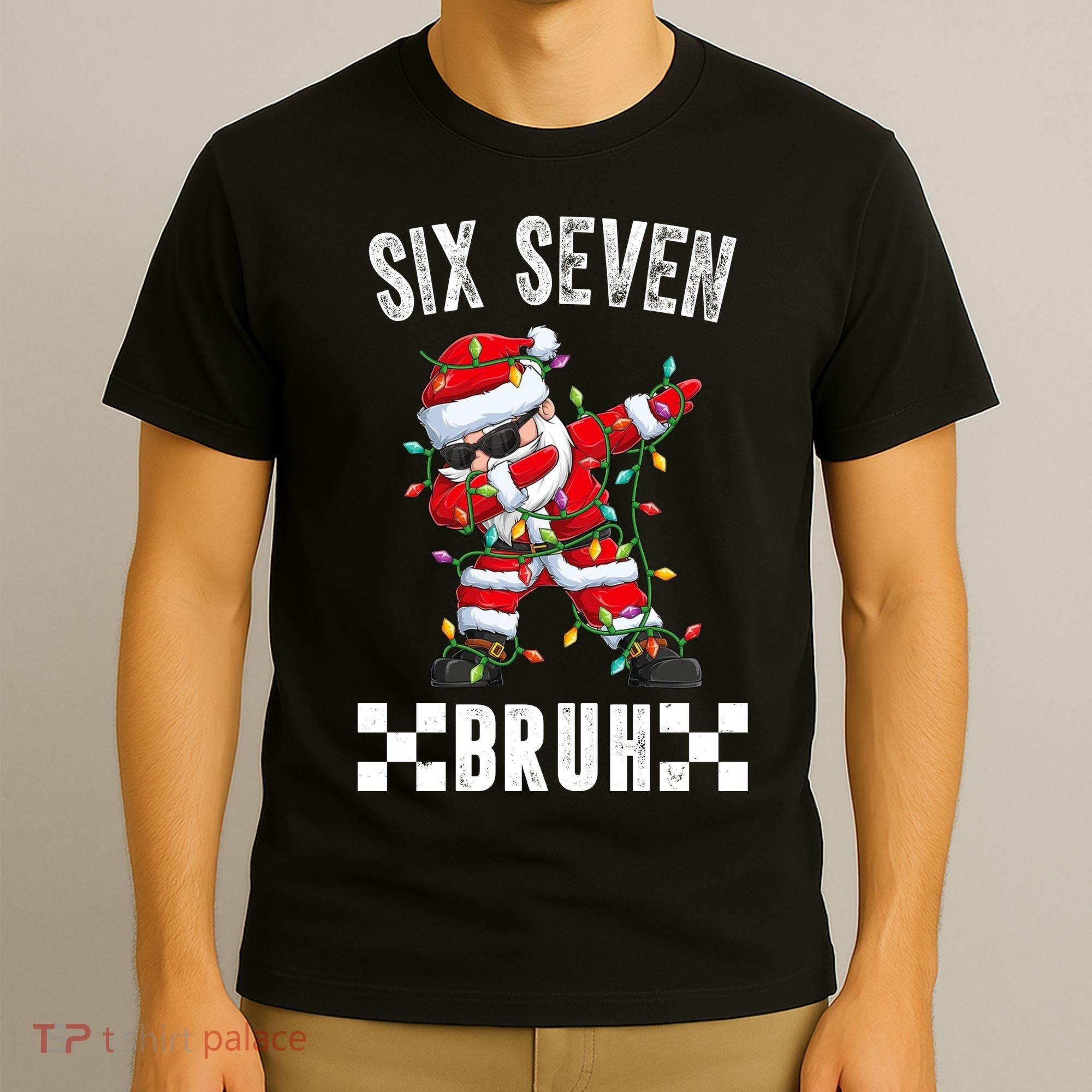 67 Six Seven Burh Funny Christmas 6-7 Meme T-Shirt