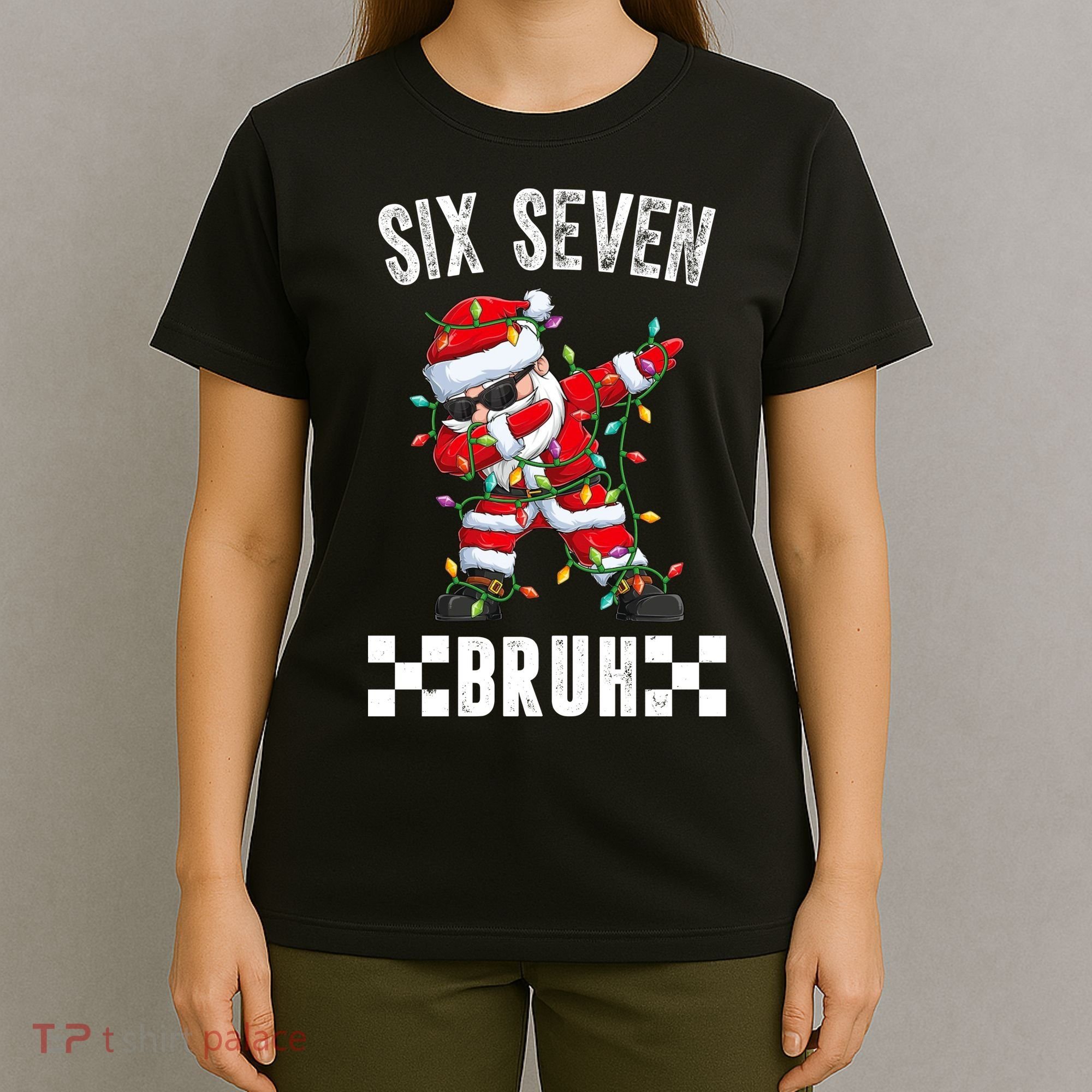 67 Six Seven Burh Funny Christmas 6-7 Meme T-Shirt