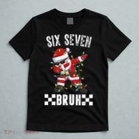 67 Six Seven Burh Funny Christmas 6-7 Meme T-Shirt thumb 5