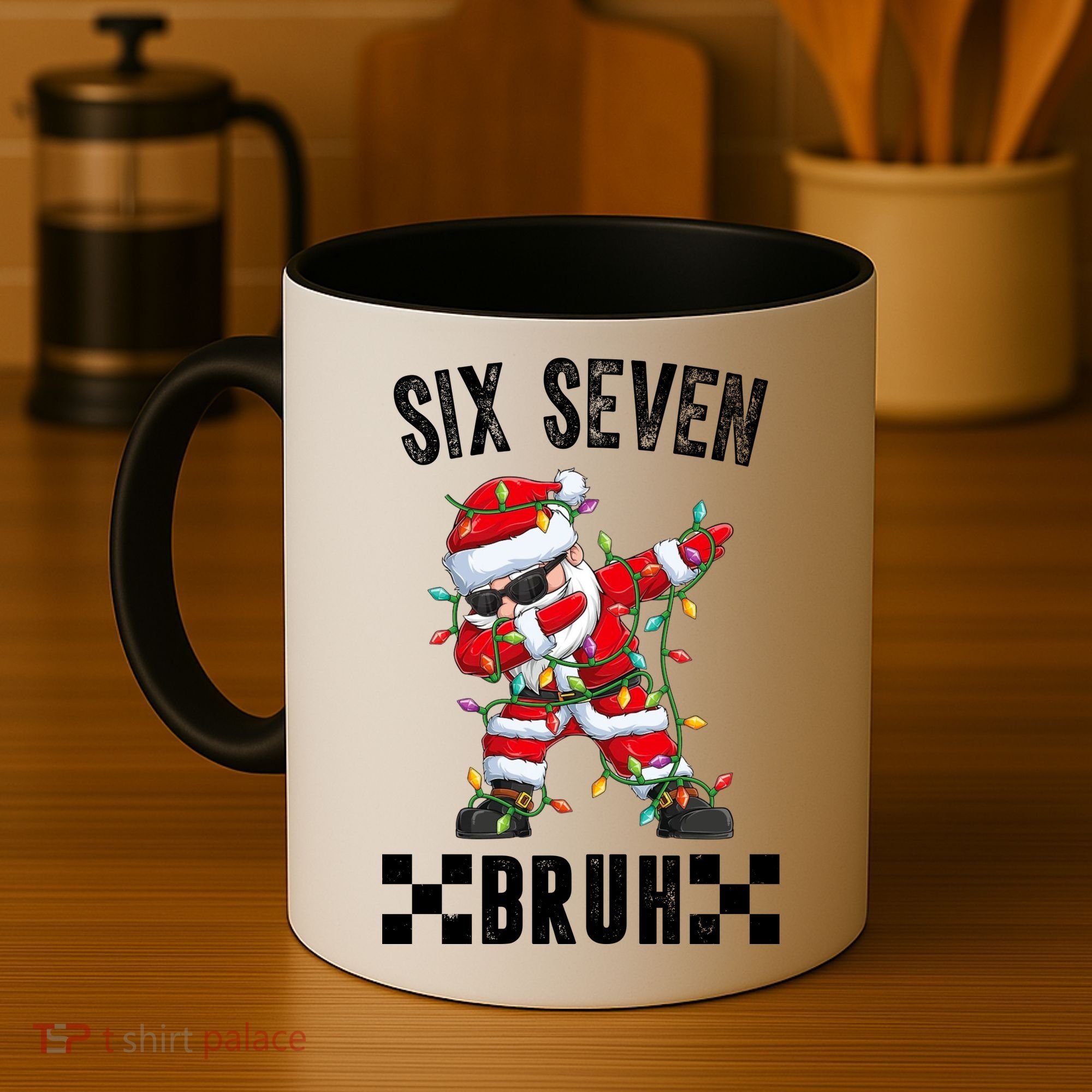 67 Six Seven Burh Funny Christmas 6-7 Meme Coffee Mug