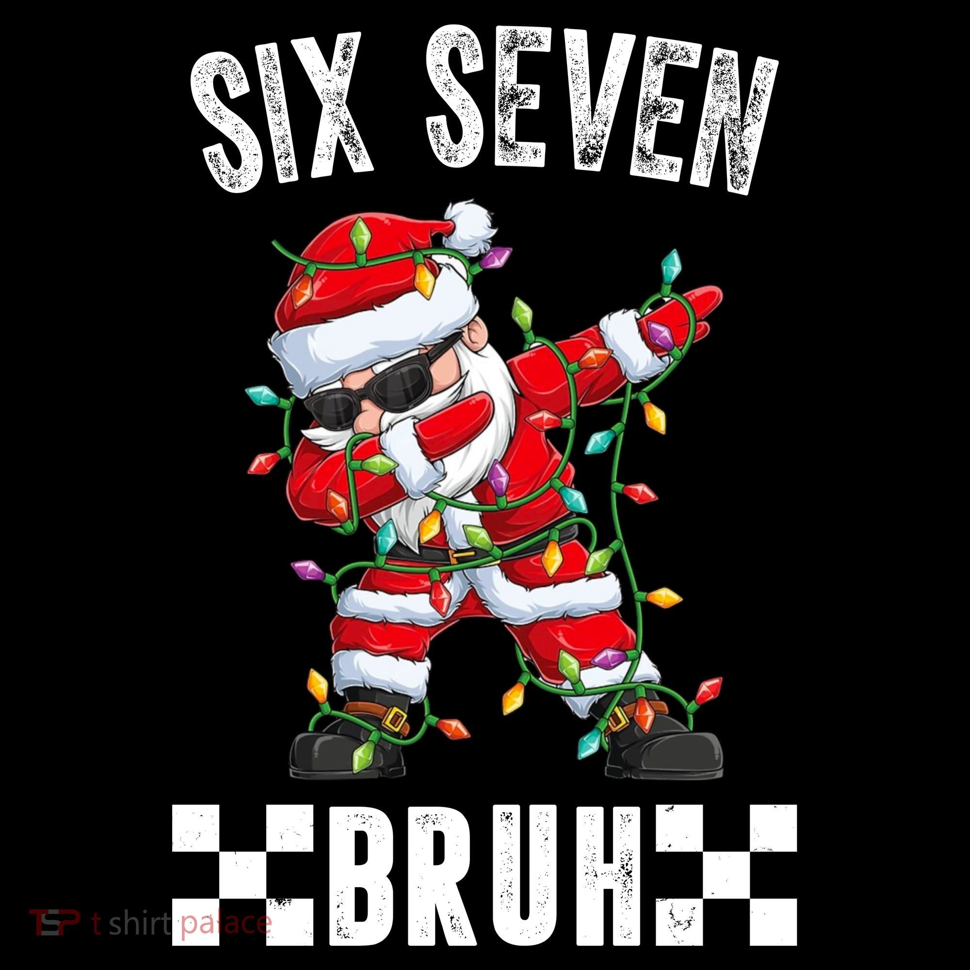 67 Six Seven Burh Funny Christmas 6-7 Meme Women's Hoodie