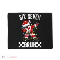 67 Six Seven Burh Funny Christmas 6-7 Meme Mousepad thumb 0