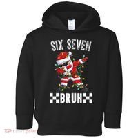67 Six Seven Burh Funny Christmas 6-7 Meme Toddler Hoodie thumb 0