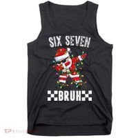 67 Six Seven Burh Funny Christmas 6-7 Meme Tank Top thumb 0