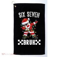 67 Six Seven Burh Funny Christmas 6-7 Meme Golf Towel thumb 0