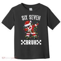 67 Six Seven Burh Funny Christmas 6-7 Meme Toddler T-Shirt thumb 0