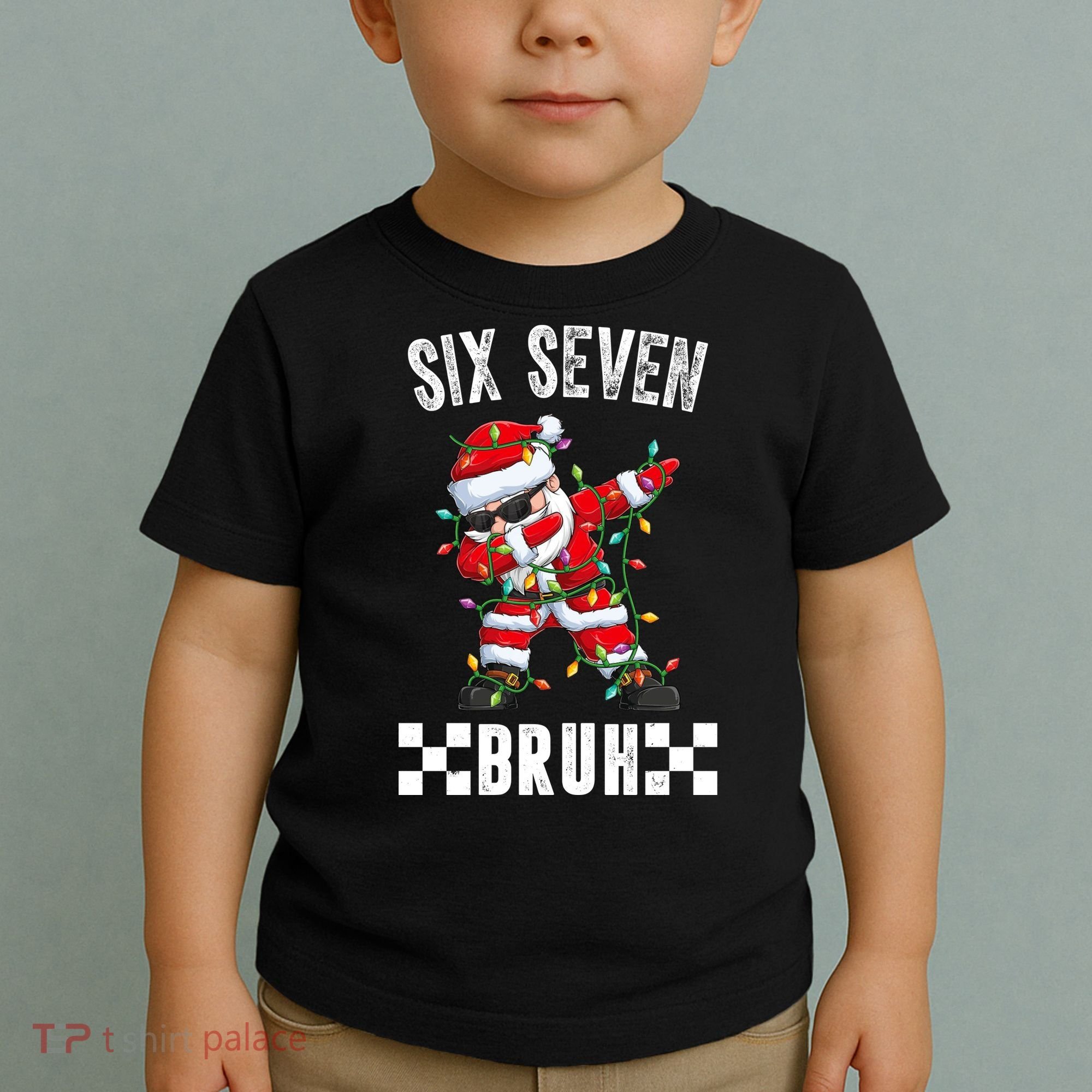67 Six Seven Burh Funny Christmas 6-7 Meme Toddler T-Shirt