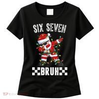 67 Six Seven Burh Funny Christmas 6-7 Meme Women's T-Shirt thumb 0
