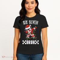 67 Six Seven Burh Funny Christmas 6-7 Meme Women's T-Shirt thumb 4