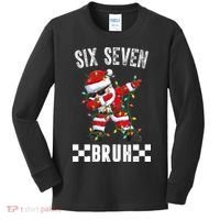 67 Six Seven Burh Funny Christmas 6-7 Meme Kids Long Sleeve Shirt thumb 0