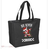 67 Six Seven Burh Funny Christmas 6-7 Meme Tote Bag thumb 2