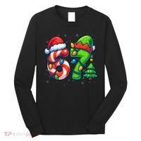 67 Six Seven 6-7 Meme Christmas Funny Long Sleeve Shirt thumb 0