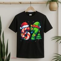 67 Six Seven 6-7 Meme Christmas Funny T-Shirt thumb 2