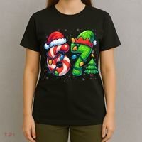 67 Six Seven 6-7 Meme Christmas Funny T-Shirt thumb 4