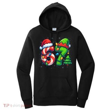 67 Six Seven 6-7 Meme Christmas Funny Women's Hoodie