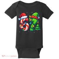 67 Six Seven 6-7 Meme Christmas Funny Baby Bodysuit thumb 0