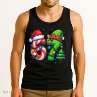 67 Six Seven 6-7 Meme Christmas Funny Tank Top thumb 3