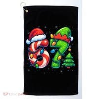 67 Six Seven 6-7 Meme Christmas Funny Golf Towel thumb 0