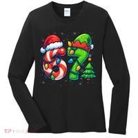 67 Six Seven 6-7 Meme Christmas Funny Women's Long Sleeve Shirt thumb 0