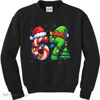 67 Six Seven 6-7 Meme Christmas Funny Kids Sweatshirt thumb 0