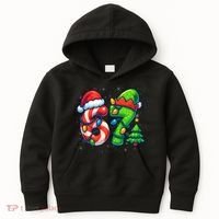 67 Six Seven 6-7 Meme Christmas Funny Kids Hoodie thumb 0