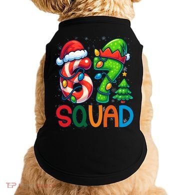 67 Six Seven 6-7 Squad Meme Christmas Funny Doggie Tank