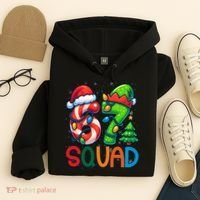 67 Six Seven 6-7 Squad Meme Christmas Funny Hoodie thumb 4