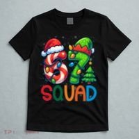 67 Six Seven 6-7 Squad Meme Christmas Funny T-Shirt thumb 5