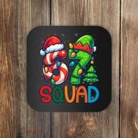 67 Six Seven 6-7 Squad Meme Christmas Funny Coaster thumb 0
