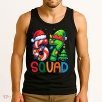 67 Six Seven 6-7 Squad Meme Christmas Funny Tank Top thumb 3