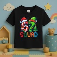 67 Six Seven 6-7 Squad Meme Christmas Funny Toddler T-Shirt thumb 3