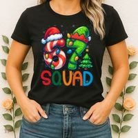 67 Six Seven 6-7 Squad Meme Christmas Funny Women's T-Shirt thumb 2