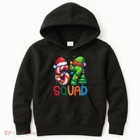 67 Six Seven 6-7 Squad Meme Christmas Funny Kids Hoodie thumb 0